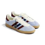 Adidas Gazelle Indoor Blue Dawn Collegiate Burgundy Mens IG4994
