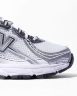 New Balance 740 White Metallic Silver Black Mens U740PH2 - Gambar 7