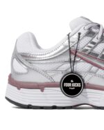 Nike P-6000 White Metallic Silver Tatto Womens BV1021 110 - Gambar 7