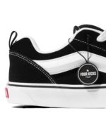 Vans Knu Skool Black White Mens VN0009QC6BT - Gambar 8