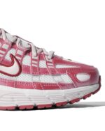 Nike P-6000 White Silt Red Peony Womens IO3496 100 - Gambar 7