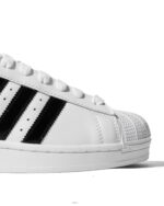 Adidas Superstar II Cloud White Black Womens JP9677 - Gambar 8