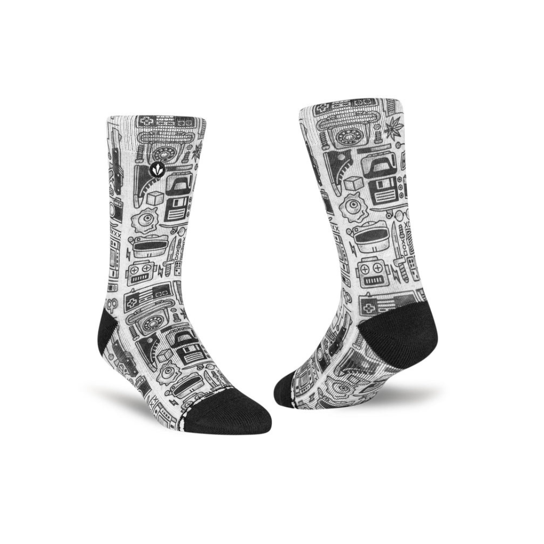 12 StayCool Socks Graphic The 90s - Gambar 1