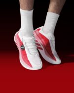 Adidas Hyperboost Edge White Pure Ruby Mens KI1913