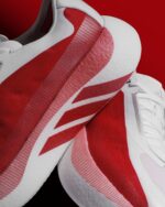 Adidas Hyperboost Edge White Pure Ruby Mens KI1913 - Gambar 5