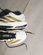 Adidas Adizero Evo SL White Matte Gold Mens JQ4441 - Gambar 5