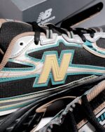 New Balance 740 Black Grey Olive Mens U740GO2 - Gambar 4