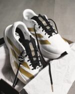 Adidas Adizero Evo SL White Matte Gold Mens JQ4441 - Gambar 4