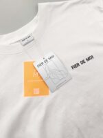 Fier De Moi T-Shirt Green Dandelion Short Sleeve White - Gambar 6