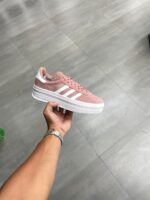 Adidas Gazelle Bold Pink Womens JQ7406 - Gambar 3