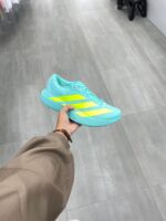 Adidas Adizero EVO SL Flash Aqua Lucid Lemon Mens JS4506 - Gambar 7