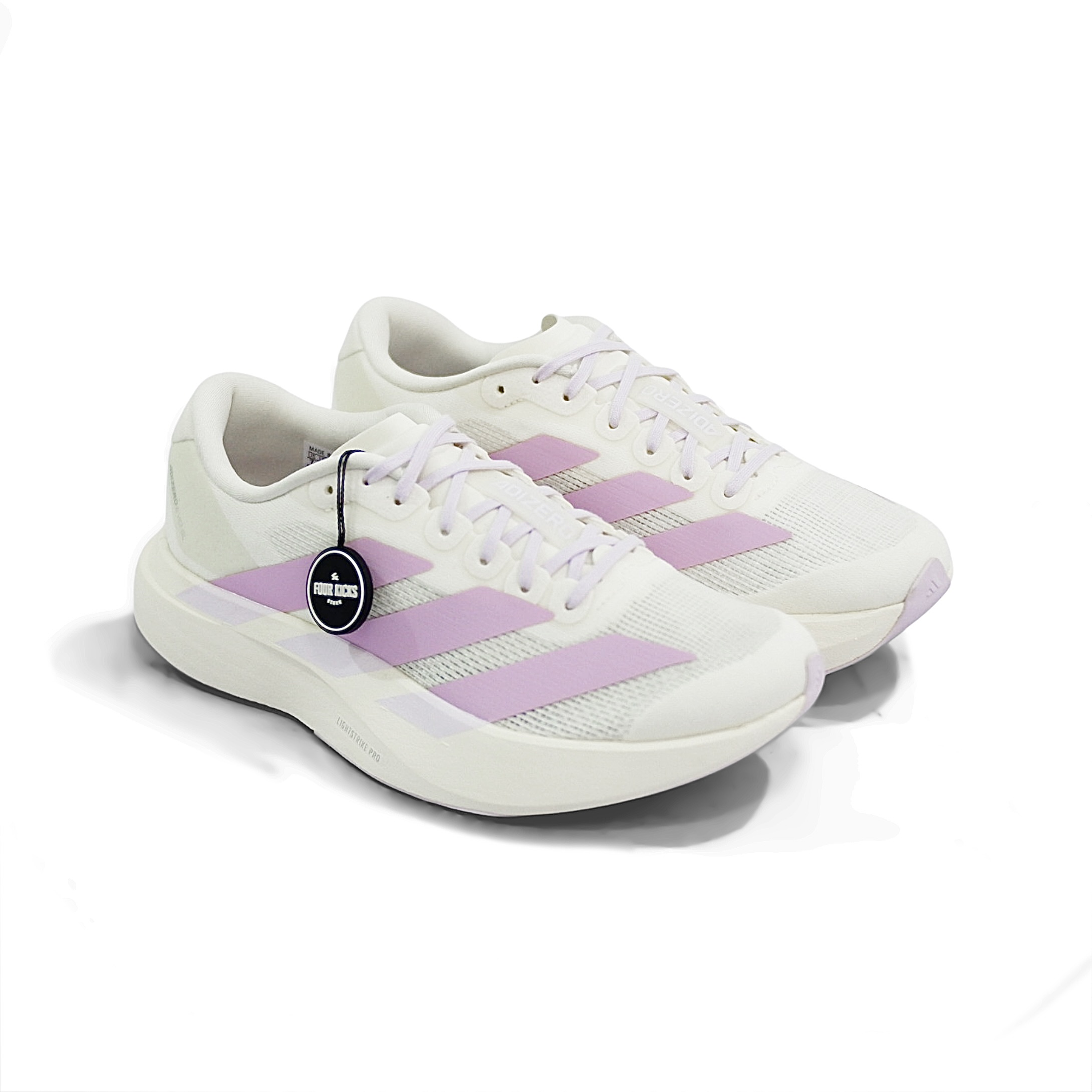 Adidas Running Shoes Adizero Evo SL Off White Bliss Lilac Womens KI7354 Adidas Adizero Evo SL Off White Bliss Lilac Womens KI7354 - Gambar 1