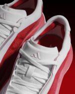 Adidas Hyper Boost Edge White Pure Ruby Mens KI1913 - Gambar 3