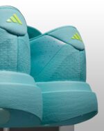 Adidas Adizero EVO SL Flash Aqua Lucid Lemon Mens JS4506 - Gambar 3