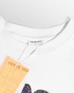 Fier De Moi T-Shirt De Lucky Short Sleeve White - Gambar 3