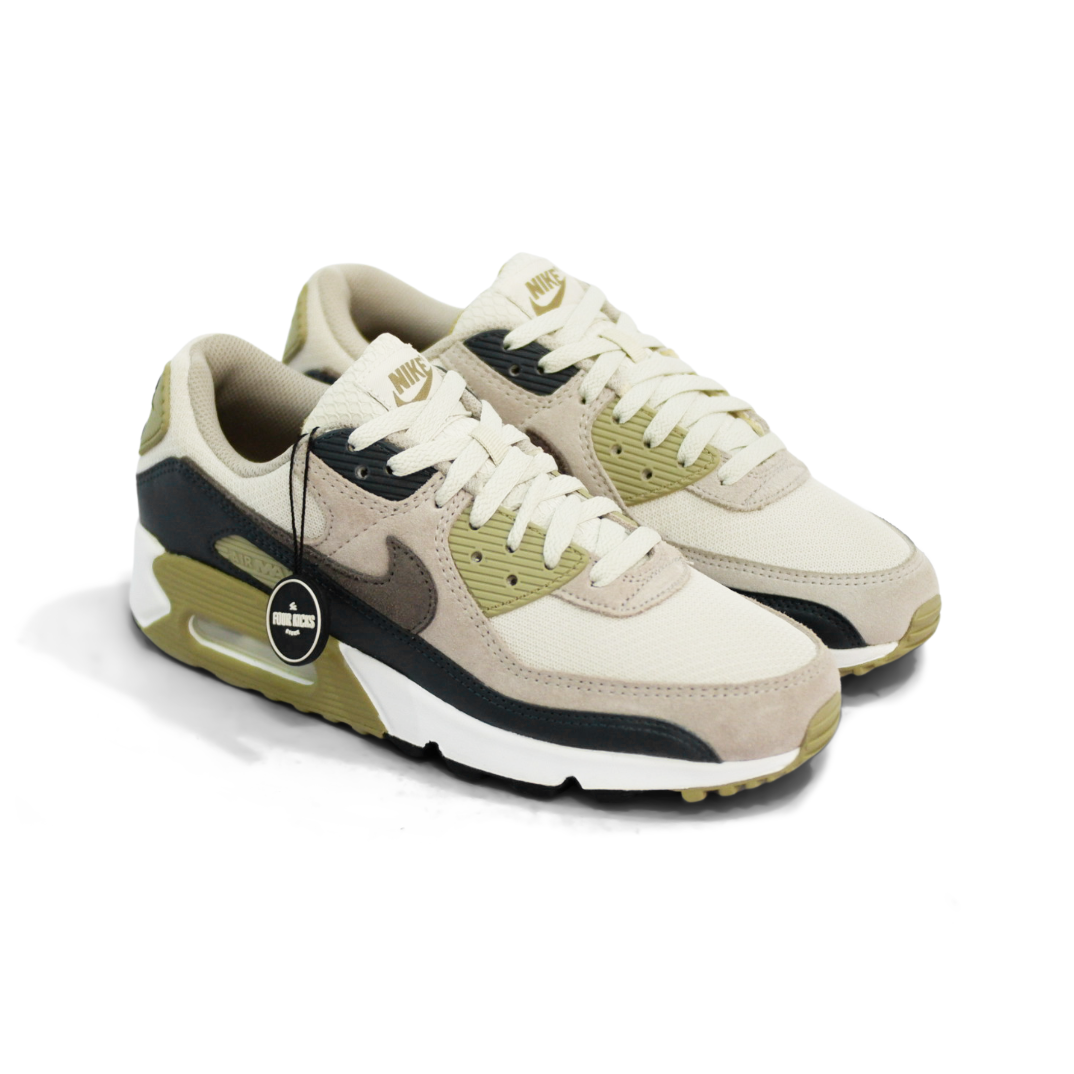 Nike Lifestyle Shoes Air Max 90 Light Bone Neutral Olive Unisex Adult DM0029 011 Nike Air Max 90 Light Bone Neutral Olive Unisex Adult DM0029 011 - Gambar 1