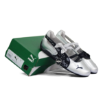 Puma Speedcat Ballet Lace Silver Black Womens 408709 01 - Gambar 2