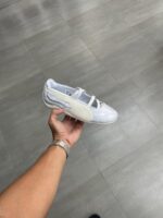 Puma Speedcat Ballet Silver Mist Warm White Satin Womens 404383 03 - Gambar 3
