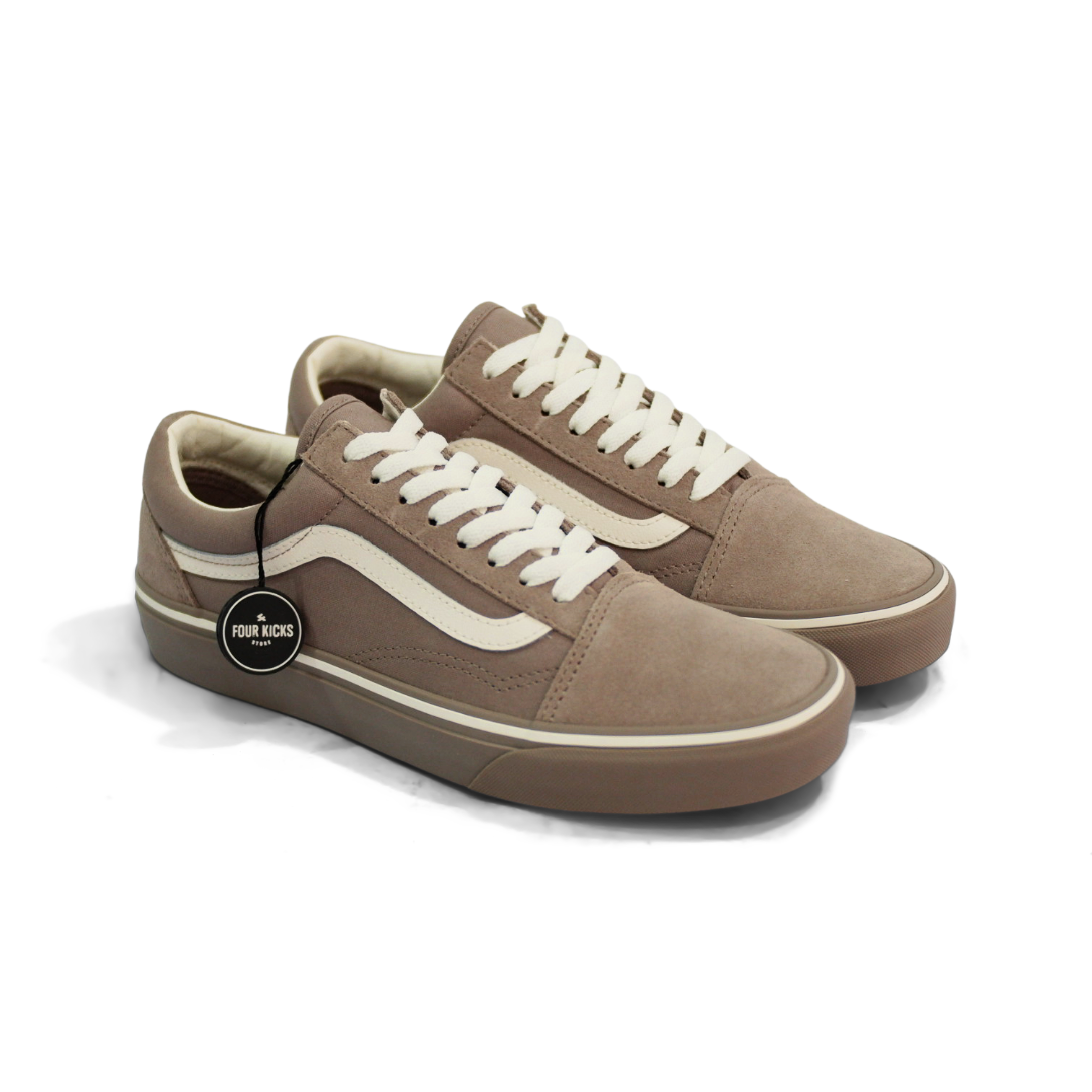 Vans Lifestyle Shoes Old Skool Pop Gray Unisex Adult CN000D5NBXC Vans Old Skool Pop Gray Unisex Adult CN000D5NBXC - Gambar 1