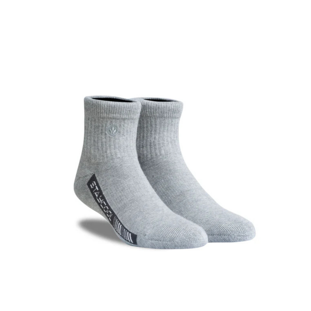 160 StayCool Socks Ankle Basic OG Light Grey - Gambar 1