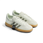 Adidas Handball Spezial Linen Green Silver Womens JR3628