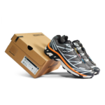 Salomon XT-6 Pewter Black Tumeric Mens L49205800 - Gambar 2