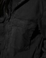 Stone Island Hoodie Jacket Stretch Cotton Twill-TC Black Unisex - Gambar 7