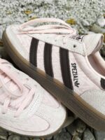 Adidas Handball Spezial Sandy Pink Aurora Coffee Gum Womens IH1499 - Gambar 5