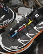 Salomon XT-6 Pewter Black Tumeric Mens L49205800 - Gambar 3
