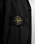 Stone Island OverShirt Chest Pocket Black Unisex - Gambar 5