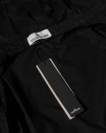 Stone Island Hoodie Jacket Stretch Cotton Twill-TC Black Unisex - Gambar 8