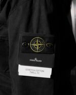Stone Island Hoodie Jacket Stretch Cotton Twill-TC Black Unisex - Gambar 10