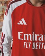 Adidas Jersey Long Sleeve Stadium Home Arsenal FC 26/27 Better Scarlet KB9950 - Gambar 5