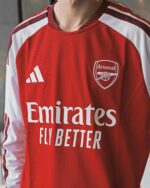 Adidas Jersey Long Sleeve Stadium Home Arsenal FC 26/27 Better Scarlet KB9950 - Gambar 3