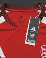 Adidas Jersey Long Sleeve Stadium Home Arsenal FC 26/27 Better Scarlet KB9950 - Gambar 4