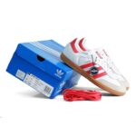 Adidas Samba OG White Solar Red Gum Womens IF6513 - Gambar 2