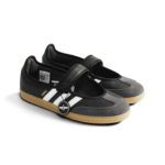 Adidas Samba Jane Black White Gum Womens JQ6445