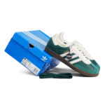 Adidas Samba OG Collegiate Green Cream White Mens JI3215 - Gambar 2