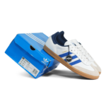 Adidas Samba OG White Royal Blue Night Indigo Mens JH5632 - Gambar 2