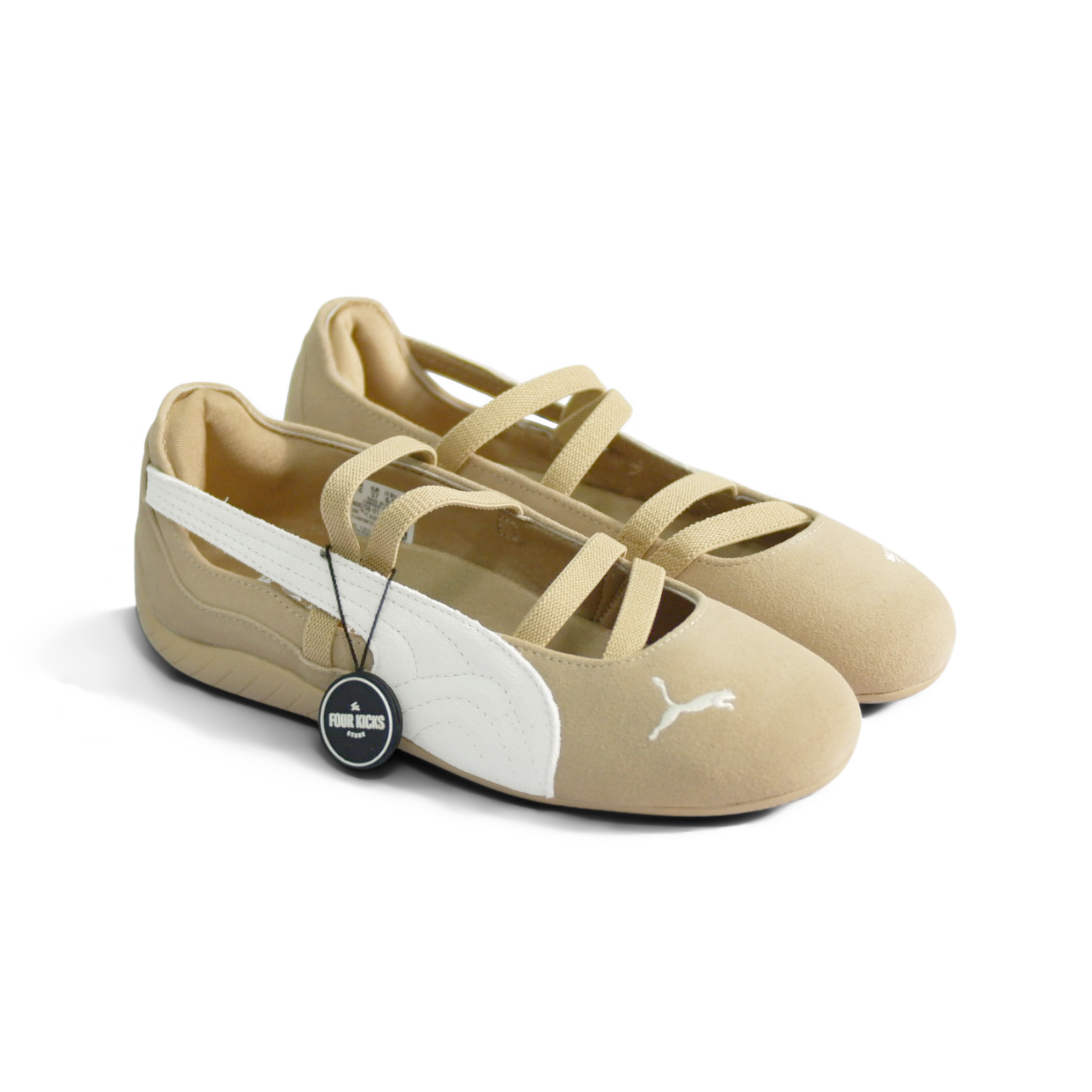 Puma Lifestyle Shoes Speedcat Ballet Prairie Tan Womens 406758 01 (2) Puma Speedcat Ballet Prairie Tan Womens 406758 01 - Gambar 1