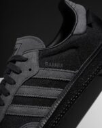 Adidas Samba OG Core Black Grey Cordura Mens JI3214 - Gambar 5