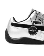 Puma Speedcat OG Metallic Silver Black Unisex 403689 01 - Gambar 7