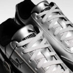 Puma Speedcat OG Metallic Silver Black Unisex 403689 01 - Gambar 5