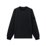 Stone Island Crewneck SweatShirt Ghost Patch Black Unisex - Gambar 2