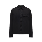 Stone Island OverShirt Chest Pocket Black Unisex - Gambar 2