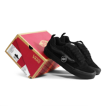 Vans Knu Skool Triple Black Unisex VN0009QCBKA - Gambar 2