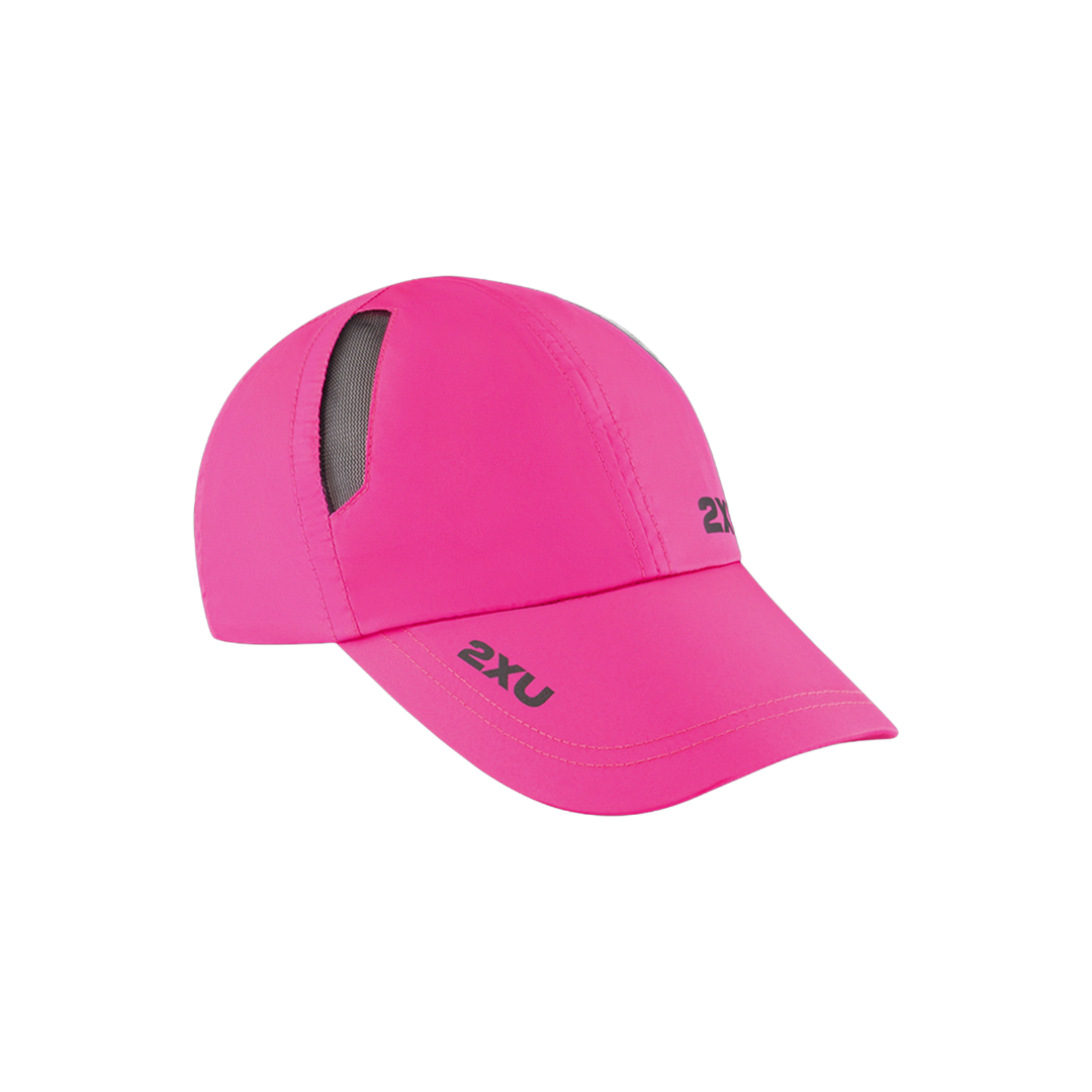 1 2XU Run Cap Fuchsia Unisex - Gambar 1