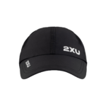 2XU Run Cap Black Unisex - Gambar 2