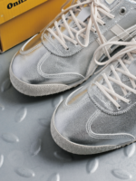 Onitsuka Tiger Mexico 66 SD Pure Silver Cream Womens 1183B955 020 - Gambar 7
