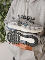 Nike P-6000 Light Smoke Grey Blue Graphite Unisex Adult IR5279 003 - Gambar 6